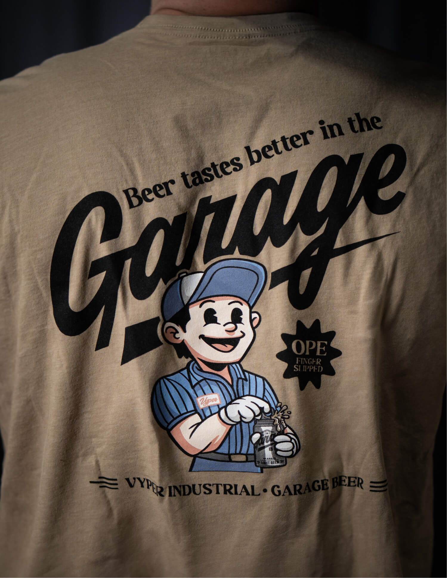 VYPER X GARAGE BEER TEE - Image 5